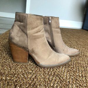 Madden Girl Tan Ankle Boots